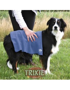 TRIXIE TOALLA EXTRA SECADO AZUL 50 X 60 CM - 2