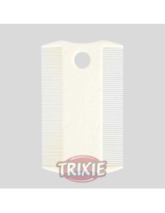 TRIXIE PEINE QUITAPARÁSITOS DE PLÁSTICO DOBLE CARA 9 CM - 2