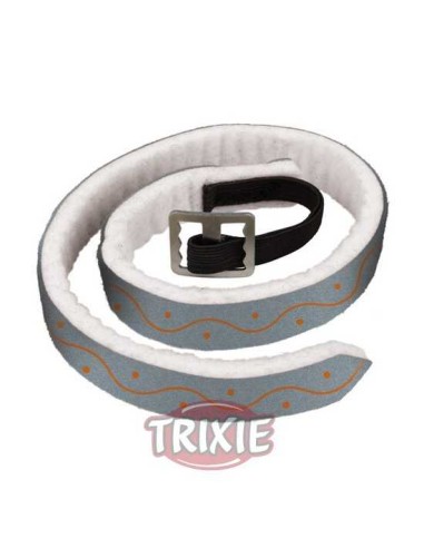 TRIXIE COLLAR NATURAL PERROS Y GATOS 36 CM PLATA / NARANJA - 2