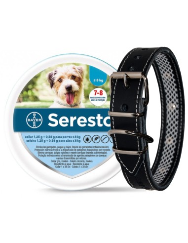TUYNEC SERESTO + COLLAR CUERO NEGRO NEGRO NEGRO 35 50 42 - 2