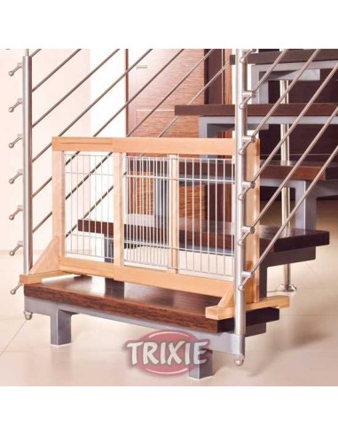 TRIXIE BARRERA EXTENSIBLE DE MADERA 63-108 X 51 X 31 CM - 2