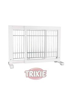 TRIXIE BARRERA DE MADERA BLANCA 61–108 X 61 X 31 CM - 2