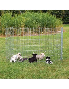 TRIXIE CERRAMIENTO CACHORROS GALVANIZ 8 PANELES (61 X 91 CM) - 2