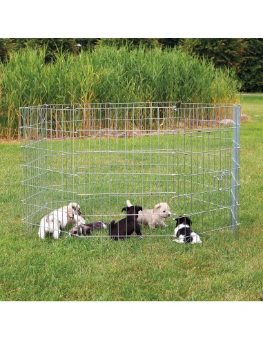 TRIXIE CERRAMIENTO CACHORROS GALVANIZ 8 PANELES (61 X 91 CM) - 2