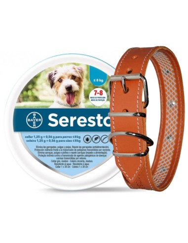 TUYNEC SERESTO + COLLAR CUERO 35 50 42 NATURAL NATURAL NATURAL - 2