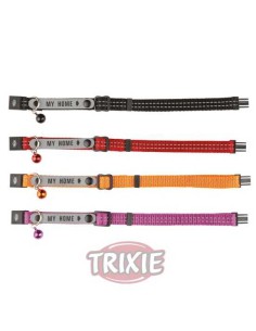 TRIXIE COLLAR GATO CON PORTADIRECCIONES REFLECTANTE