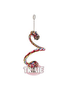TRIXIE PERCHA CUERDA MULTICOLOR ESPIRAL 50 CM - 2