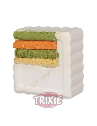 TRIXIE PIEDRA DE ROER CON STICKS MAÍZ