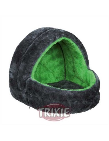 TRIXIE CUEVA SUAVE PARA PEQUEÑOS ROEDORES AZUL / NARANJA 25 X 25 X 29 CM - 2