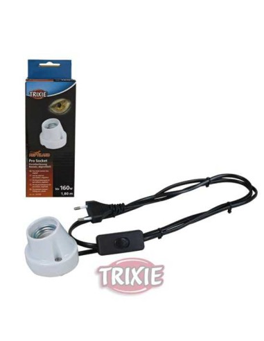 TRIXIE PORTA LÁMPARAS PORCELÁNICO ANGULADO