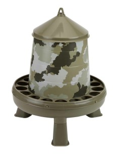 GAUN TOLVA PLASTICO CAMUFLAJE CON PATAS PARA AVES 2 KG - 2