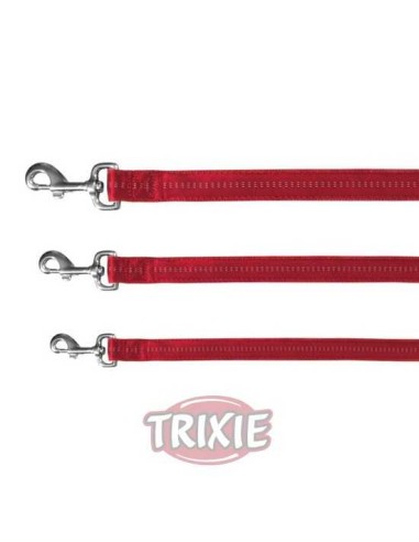 TRIXIE CORREA SOFT ELEGANCE XS (1.20 M / 10 MM) ROJO / BEIGE - 2