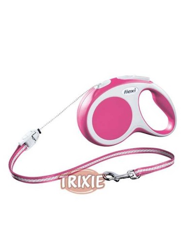FLEXI VARIO S CORDEL ROSA 8 M (HASTA 12 KG) - 2