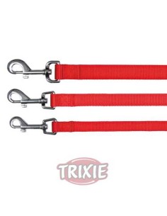 TRIXIE CORREA CLASSIC ROJO ROJO ROJO NEGRO NEGRO M-L (1.00 M / 20 MM) M-L (1.00 M / 20 MM) L-XL (1.00 M / 25 MM) XS-S (1.2 - 2