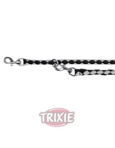 TRIXIE RAMAL CAVO NEGRO / PLATA S-M (2.00 M / Ø12 MM) - 2