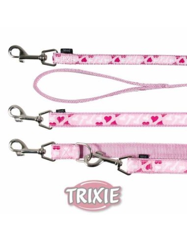 TRIXIE CORREA ART ROSE HEART ROSA ROSA ROSA ROSA M-L (1.00 M / 20 MM) L-XL (1.00 M / 25 MM) XS (1.20 M / 10 MM) XS-S (1.20 - 2