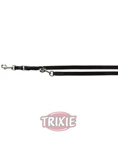 TRIXIE RAMAL ACTIVE BRIDA PIEL NEGRO M-L (2.00 M / 18 MM) - 2