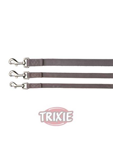 TRIXIE CORREA PREMIUM DOBLE MARRÓN GRISÁCEO XS (1.20 M / 10 MM) - 2