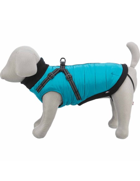 TRIXIE ABRIGO PONTIS AGUAMARINA CON ARNÉS XS (30 CM) S (40 CM) M (45 CM) S (33 CM) S (36 CM) XXS (24 CM) XS (27 CM) - 6