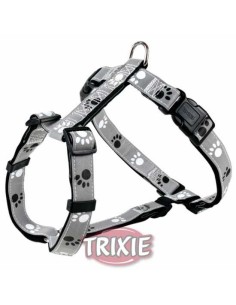 TRIXIE ARNÉS SILVER REFLECT GRIS / NEGRO XS-S (30-40 CM / 15 MM) - 2