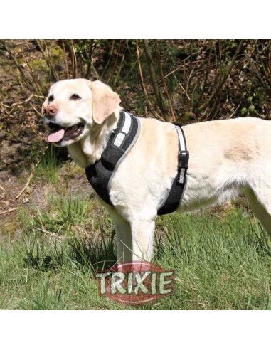 TRIXIE ARNÉS SOFT FLASH NEGRO NEGRO NEGRO NEGRO XS-S (40-50 CM) S-M (45-60 CM) L (60-80 CM) L-XL (65-100 CM) - 2