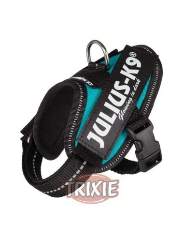 TRIXIE ARNÉS JULIUS-K9 IDC BABY 1 AZUL PETRÓLEO XS (29–36 CM / 18 MM) - 2