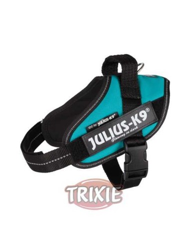 TRIXIE ARNÉS JULIUS-K9 IDC MINI-MINI AZUL PETRÓLEO S (40–53 CM / 22 MM) - 2