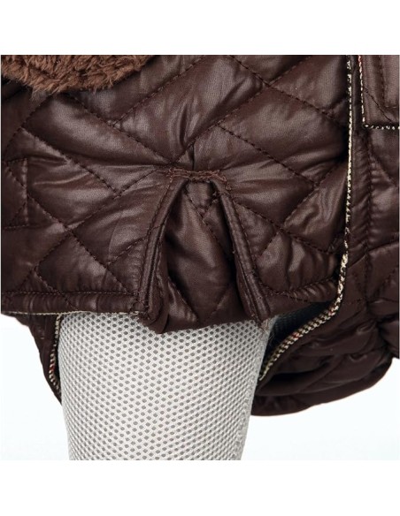 TRIXIE ABRIGO ROUEN MARRÓN S-M (43 CM) M (48 CM) M (52 CM) - 4