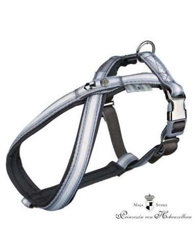 TRIXIE PETRAL DOG PRINCE GRIS / BLANCO GRIS / BLANCO GRIS / BLANCO GRIS / BLANCO XS (20-36 CM / 10 MM) XS-S (30-46 CM / 15 - 2