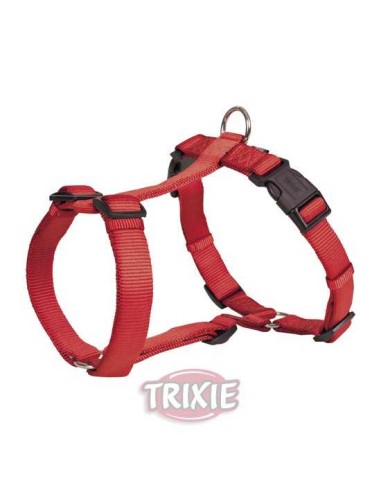 TRIXIE ARNÉS NYLON PREMIUM ROJO XS-S (30-40 CM / 10 MM) - 2