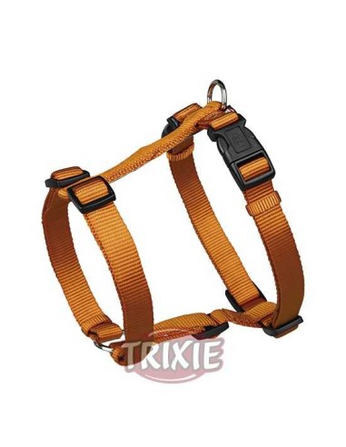 TRIXIE ARNÉS NYLON PREMIUM NARANJA COBRIZO XS-S (30-40 CM / 10 MM) - 2
