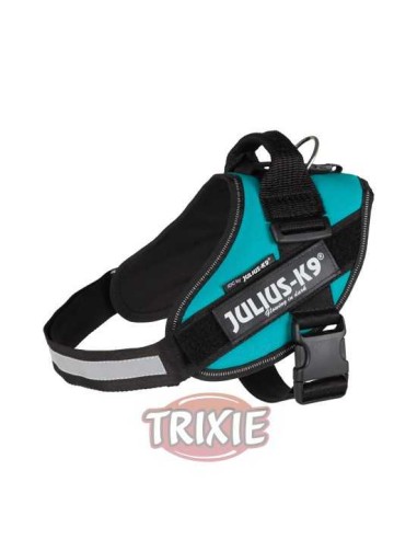 TRIXIE ARNÉS JULIUS-K9 IDC AZUL PETRÓLEO M–L (58–76 CM / 40 MM) - 2