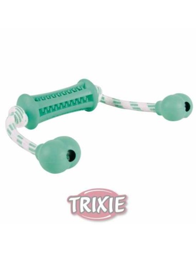 TRIXIE DENTA FUN PALO CON CUERDA 37 X 9 CM - 2