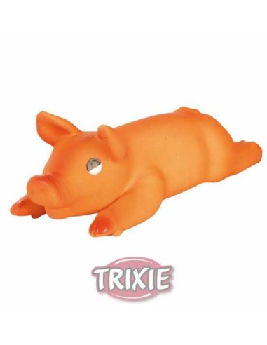 TRIXIE CERDITO CON SONIDO DE LÁTEX 13 CM 23 CM - 2