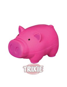 TRIXIE CERDO DE LÁTEX CON SONIDO ORIGINAL 11 CM - 2