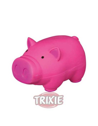 TRIXIE CERDO DE LÁTEX CON SONIDO ORIGINAL 11 CM - 2
