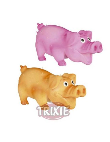 TRIXIE CERDO CON PELO DE LÁTEX 10 CM - 2