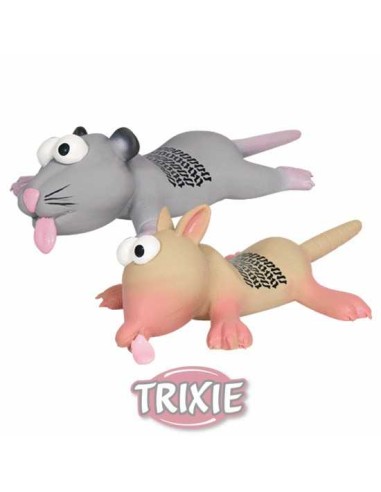 TRIXIE RATA-RATÓN CON HUELLA NEUMÁTICO DE LÁTEX 22 CM - 2
