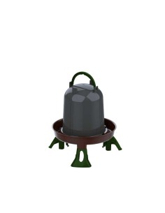 COPELE BEBEDERO ECO PLÁSTICO RECICLADO CON PATAS 1 5 LITROS - 2