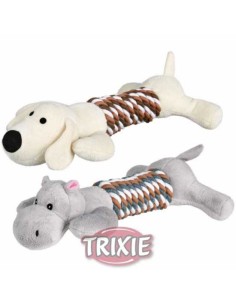 TRIXIE ANIMALES FELPA CON CUERDA (4 UNIDADES) 32 CM - 2