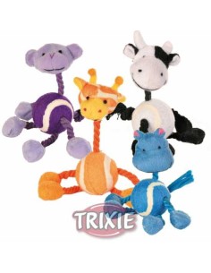 TRIXIE JUGUETE DE CUERDA CON PELOTA DE TENIS 16 CM - 2