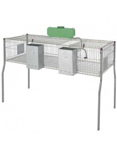 COPELE JAULA PARA CONEJOS PENTA 3 2 METÁLICO - 2