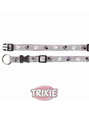 TRIXIE COLLAR SILVER REFLECT S-M (30-45 CM / 15 MM) M-L (35-55 CM / 20 MM) L-XL (40-65 CM / 25 MM) XS-S (22-35 CM / 15 MM) - 2