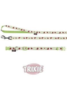 TRIXIE COLLAR CON CORREA MARIQUITAS XS-S (22-35 CM / 10 MM) - 2