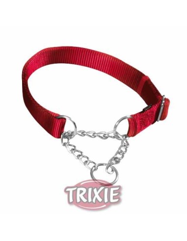 TRIXIE COLLAR AJUSTABLE NYLON PREMIUM ROJO S-M (30-40 CM / 15 MM) - 2