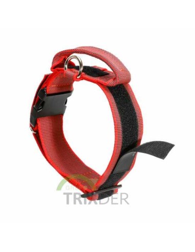 TRIXIE COLLAR JULIUS K9 CON ASA ROJO 38-53 CM / 40 MM - 2