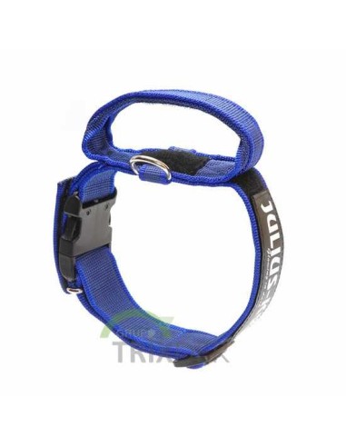 TRIXIE COLLAR JULIUS K9 CON ASA AZUL 38-53 CM / 40 MM - 2