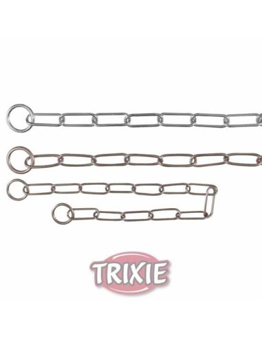 TRIXIE COLLAR ESTRANGULADOR ESLABÓN LARGO 50 CM 46 CM 55 CM 59 CM 63 CM 68 CM 72 CM 77 CM - 2