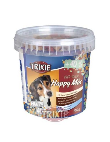 TRIXIE SOFT SNACK HAPPY MIX POLLO, SALMÓN Y CORDERO - 500 GR 500 GR - 2
