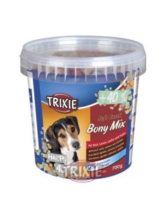 TRIXIE SOFT SNACK BONY MIX POLLO, SALMÓN Y CORDERO - 500 GR 500 GR - 2